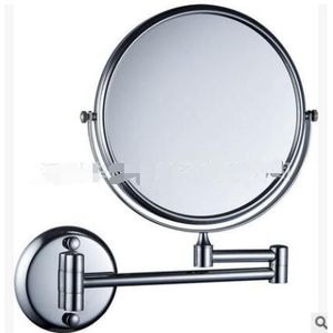 6 Kleuren Bad Spiegels 8 Inch Ronde 2 Gezicht 3 X Vergrootglas Spiegels Van Badkamer Opvouwbare Make-Up Spiegel Brons muur Spiegel