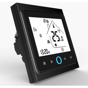 TUYA 95-240VAC 24 v warmte cool temp thermostaat WIFI 2 P/4 P Werkt met Alexa Google thuis