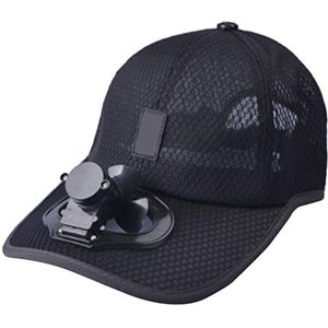 Unisex Usb Opladen Ventilator Baseball Cap Verstelbare Mini Ventilator Zomer Camping Reizen Outdoor Funny Caps