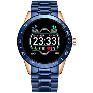 Stalen Riem Multifunctionele Slimme Horloge Informatie Herinnering Meerdere Sport Modles Smart Horloge Een Klik Detectie