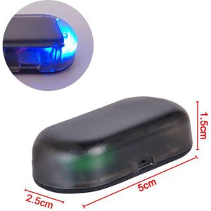 1Pcs Alarm Led Light Solar Anti-Diefstal Waarschuwingslichten Sensor Alarmsysteem Anti-Diefstal Anti-Verloren alarm Voor Auto/Fiets/Motor