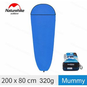 Naturehike Polyester Fiber Ultralight Draagbare Slaapzak Liner Camping Reizen Hoge Elasticiteit Sneldrogende Glad Slapen Zak