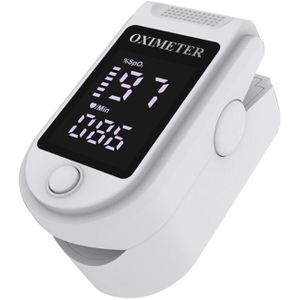 Draagbare Vingertop Oximeter Blood Oxygen Polsslag Monitor Finger Pulse Oximetes SPO2 Pr Hartslagmeters
