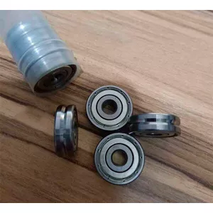 HUAREW Wielflens Kogellagers – 20x35x11 Mm, Dubbel Afgedicht, Chroomstaal, 4 Stuks, Voor Industriële Installaties En Machines