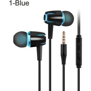 Sport 3.5Mm Nacht Run Lichtgevende Oortelefoon Gloeiende Rits Oordopje Lichtgevende Licht Hoofdtelefoon Stereo Bass In Ear Sport Headset Mic