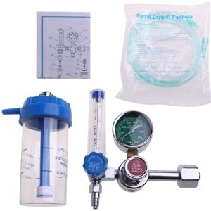 Zuurstof Regulator O2 Drukregelaar Compatibel Met Inhalator Drukverlagende Val Ve G5/8 Binnendraad Inhalator