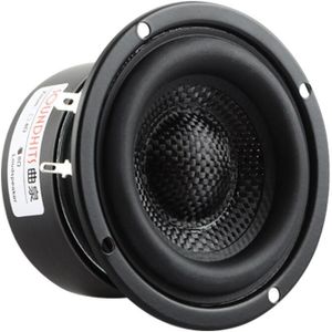 25 ~ 40W 3 Inch Speaker 4ohm ~ 8ohm Woofer Subwoofer Bass Hifi Luidspreker Glasvezel Geweven wastafel Lage Frequentie Krachtige