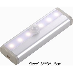 Draagbare Noodverlichting Draadloze PIR Motion Sensor Muur Nachtlampje LED Bar Verlichting Keuken Kast Kast Garderobe Trap Lamp