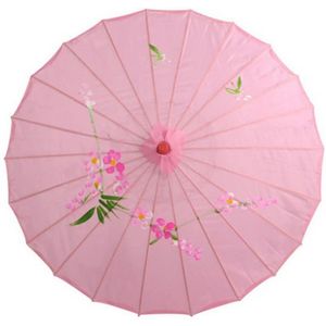 Vrouwen Regen Paraplu Chinese Paraplu Fengshui Zijde Dans Decoratieve Bamboe Paraplu Olie Papier Paraplu Parasol 37*56Cm