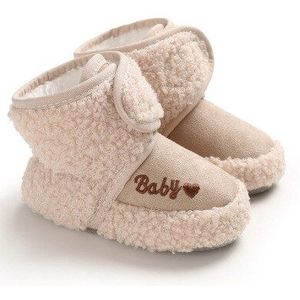 0-18M Peuter Baby Jongens Meisjes Winter Warme Snowboots Soft Sole Crib Katoenen Schoenen Pasgeboren Laarzen Baby meisje Winter Schoenen