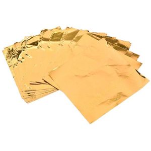 Chocolade Lolly Folieomslagen Vierkante 100Pcs Sweets Candy Pakket Folie Papier