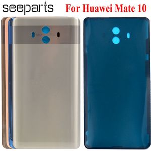 Voor Huawei Mate 10 Glas Batterij Back Cover Panel Rear Cover Behuizing Deur Mate 10 Batterij Cover Replacemt Parts