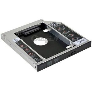 Qpars Q-251 Ssd Caddy 12.7 Mm Dvd Ssd Skid 2 2nd Hdd Voor