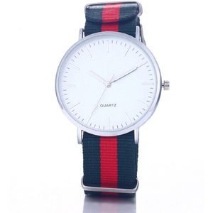 Mode Ultra Dunne Horloge Mannen Horloge Eenvoudige Nylon Band Horloge Casual Klok relogio masculino reloj hombre