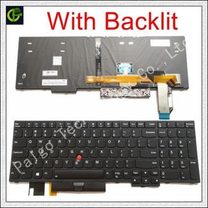 Originele Engels Verlicht Toetsenbord Voor Lenovo Thinkpad E14 R14 T14 P14S E15 T15 SN20U63672-01 Laptop Ons