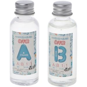 3 Ounce Snelle Uitharding Ab Resin 1:1 Kit Clear Hard Epoxyhars Voor Sieraden Maken