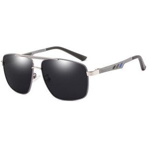 Zhiyi Gepolariseerde Meekleurende Zonnebril Hd Mannen Rijden Bril Mode Vierkante Zonnebril Anti-Licht Eyewear UV400 Bril
