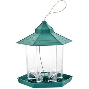 Vogel Huisdier Voedsel Outdoor Vogelvoeder Tuin Waterdicht Decoratie Container Plastic Levert Vogel Opknoping Feeder