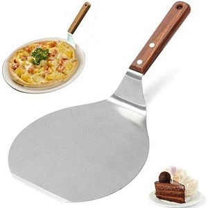 13 ''Rvs Pizza Schil Schop Spatel Cake Lifter Paddle Bakplaat