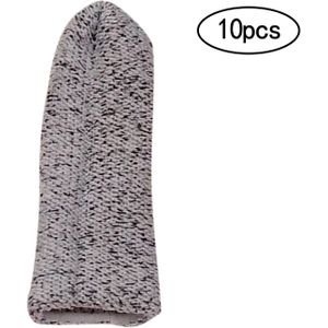 10Pc Vinger Cover Sharp Cut Slip Duim Wijsvinger Bescherming Veiligheid Vinger Mouwen Voor Snijden Werk Schilderen Carving Tool