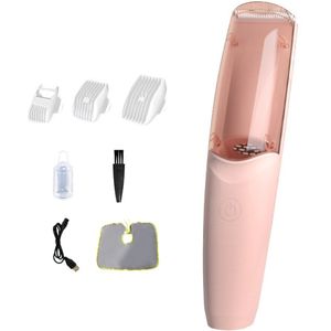 Elektrische Baby Tondeuse Rustig Tondeuse Voor Kinderen Automatische Zuig IPX7 Waterdichte Oplaadbare Cordless Kapsel Kit