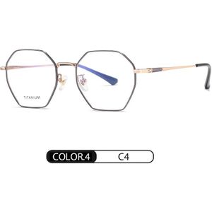 Ultralight 8G Pure Titanium Bril Frame Voor Vrouwen Mode Elegante Dames Bijziendheid Recept Vrouwelijke Brilmonturen 2022