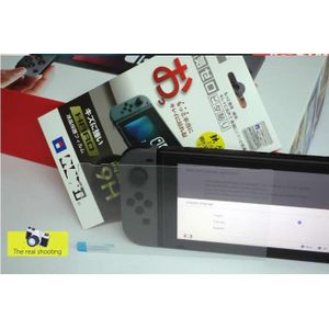 HD Clear Gehard Glas Screen Protector Antiklopmiddelen Proof Touchscreen Beschermfolie Cover voor Nintendo Schakelaar NS