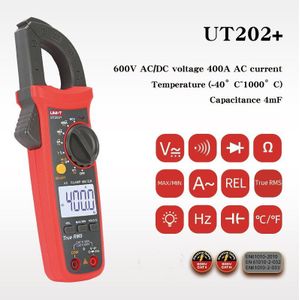 400-600A digitale stroomtang automatische range true RMS hoge precisie multimeter