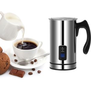 Homgeek Rvs Koffiezetapparaat Automatische Elektrische Melkopschuimer 220 V Foamer Opschuimen Verwarming Melk Warmer Schuim Koffie Pot