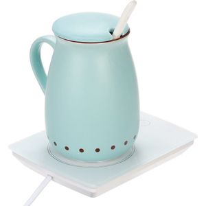 Elektrische Kachel Warmte Koffie Mok 16W Drank Warmer Verwarming Base Koffie Plaat Mok Warmer Drank Mok Verwarming voor desktop