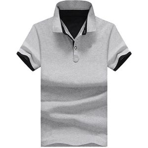 557 Polo Shirts Korte Mouw Heren Zomer Business Casual Effen Mannelijke Polo Shirt Katoen Streetwear Mannen Ademende Zachte tops