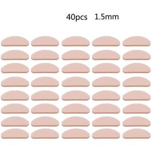 40Pcs Zacht Schuim Neus Pads Zelfklevende Lenzenvloeistof Eva Neus Pads Anti-Slip Glazen Geen Makeup Neus Pads brillen Nosepads Jy06 21