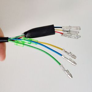 1*1.6Meter Ebike Onderdelen motor breiden kabel Met hal connector e-Bike Elektrische Fiets Accessoires