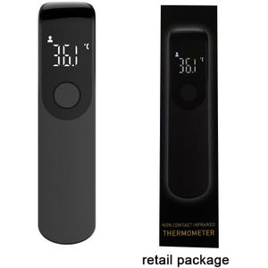 Voorhoofd Thermometer 1S Meting Infrarood Thermometer Led Digitale Display Non-contact Oor Thermometer Thuis Outdoor Thermomete
