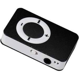 Metalen Clip Digitale Mini MP3 Speler Met 1.8 Inch Lcd-scherm Ondersteuning Tf-kaart Usb 2.0 Met 3.5Mm Hoofdtelefoon jack