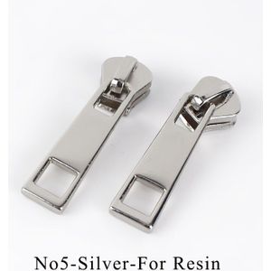 10Pcs Meetee Rits Slider Voor No5 Hars/Metal/Nylon Ritsen Donsjack Pocket Ritsen Hoofd Tas Reparatie kits Diy Naaien Accessoires