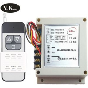 Externe Schakelaar Controle Motor Draadloze Schakelaar DC24V 40A 600W Vooruit Reverse Stop Up Down Stop Afstandsbediening Schakelaar