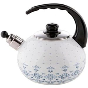 2.5L Fluitketel Voor Gasfornuis Emaille Fluitje Thee Ketel Water Fles Warm Water Pot