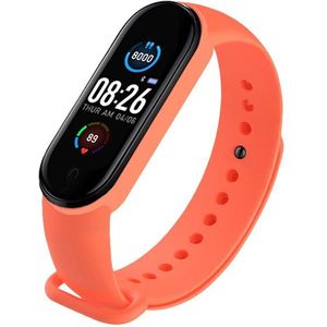 M5 Smart Armband Bluetooth Gesynchroniseerd Oefening Stap Teller, Hartslag Bloeddruk Monitoring Vrouwen Smart Sport Bracele
