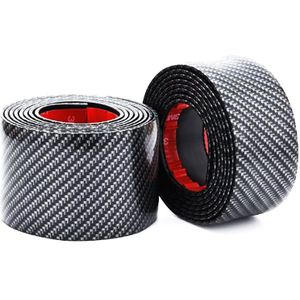 Auto Styling Koolstofvezel Mouldings Strip Bumper Decoratieve Strips Lijm Instaplijsten Bescherming Trim Auto Styling Accessoires 1M