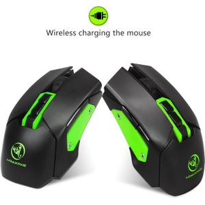 Moyukaxie Draadloze Opladen Gaming Muis 5 Verstelbare Dpi Computer Accessoires Gaming Muis