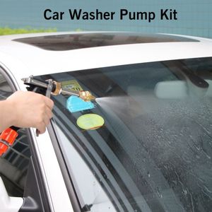 DC 12 v Draagbare Elektrische Wassen Pomp Hoge Druk zelfaanzuigende Quick Car Cleaning Waterpomp Elektrische Washer Kit