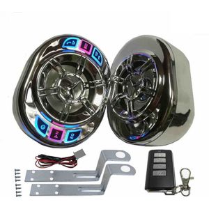 Motorfiets Stereo Luidsprekers 3.5 Inch Bluetooth MP3 Speler Waterdichte Fm Audio Voor Motor Scooter Bike Atv Utv