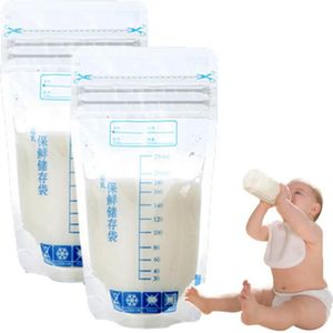 120Pcs Babyvoeding Opslag Moedermelk Opbergzakken Om Winkel Melk Zak 250Ml Pba Gratis Veilige Moedermelk opslag 100 Stuk Voeden