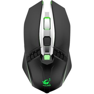 Oplaadbare X5 Draadloze Stille Led Backlit Usb Optische Ergonomische Gaming Muis