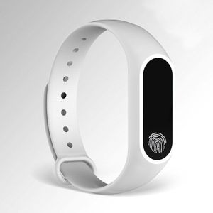 M2 Smart Band Armband Fitness Polsband Horloge Hartslagmeter Waterdicht Bluetooth Oled Tracker Voor Ios Android