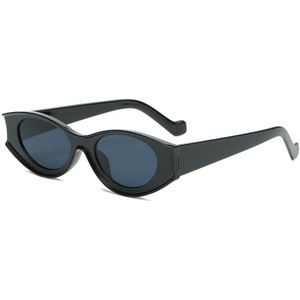 Mode Kleine Ovale Vrouwen Zonnebril Vintage Brillen Mannen Zonnebril Dubbele Groene Steampunk Plein Shades UV400 Gafas