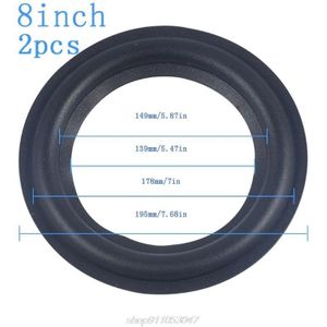 4/5/6.5/8/10/12 Inch Hoge Elasticiteit Speaker Surround Reparatie Schuim Woofer Edge Vervanging Foam Rubber N20 20
