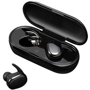 Y30 Tws Hoofdtelefoon Bluetooth 5.0 Draadloze Koptelefoon Vingerafdruk Touch Sport Oortelefoon 3D Stereo Geluid Oordopjes Met Opladen Doos