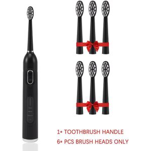 Boyakang Ultrasone Elektrische Tandenborstel 3 Modes Intelligente Herinnering IPX7 Waterdicht Dupont Haren Draadloos Opladen